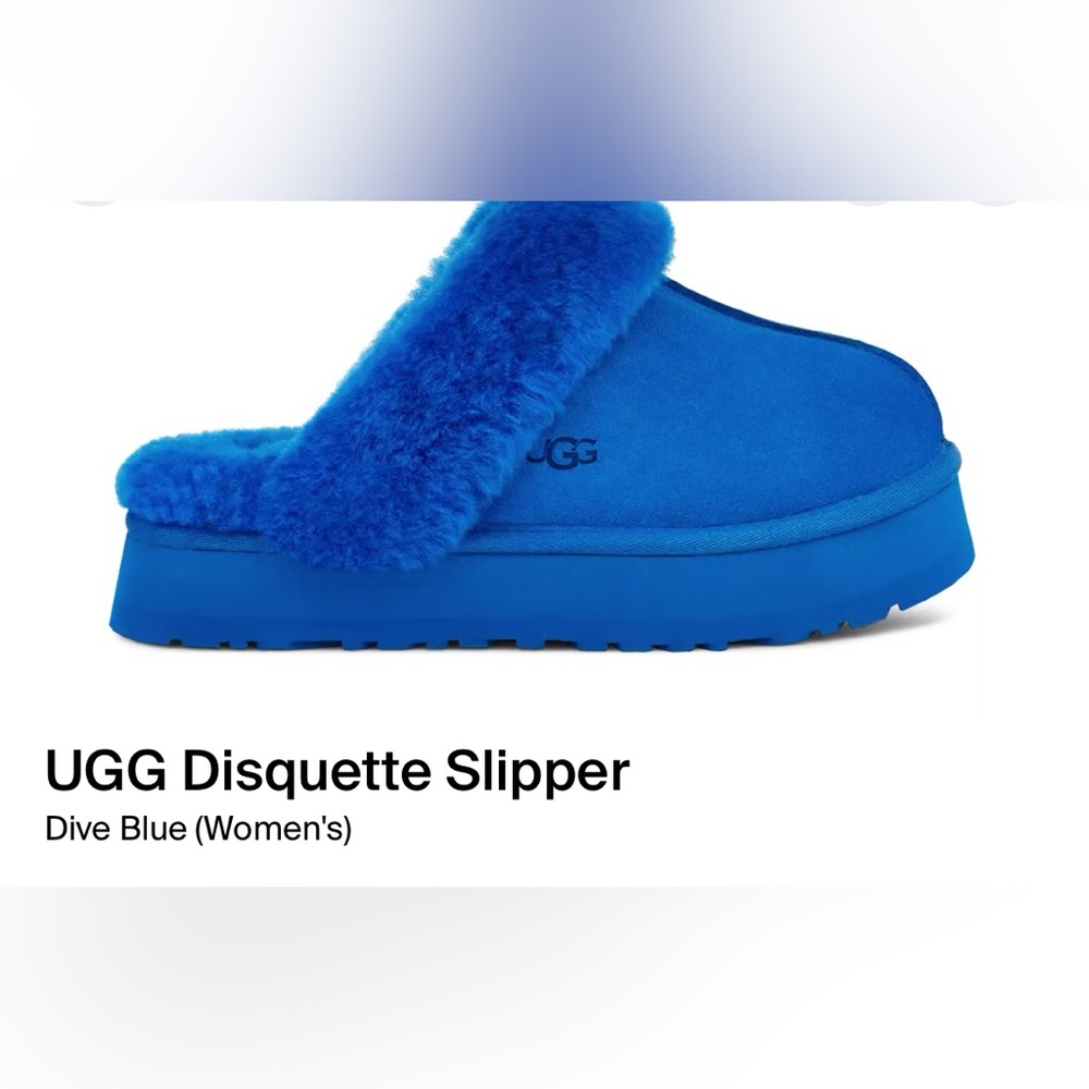UGG Disquette Slipper Dive Blue